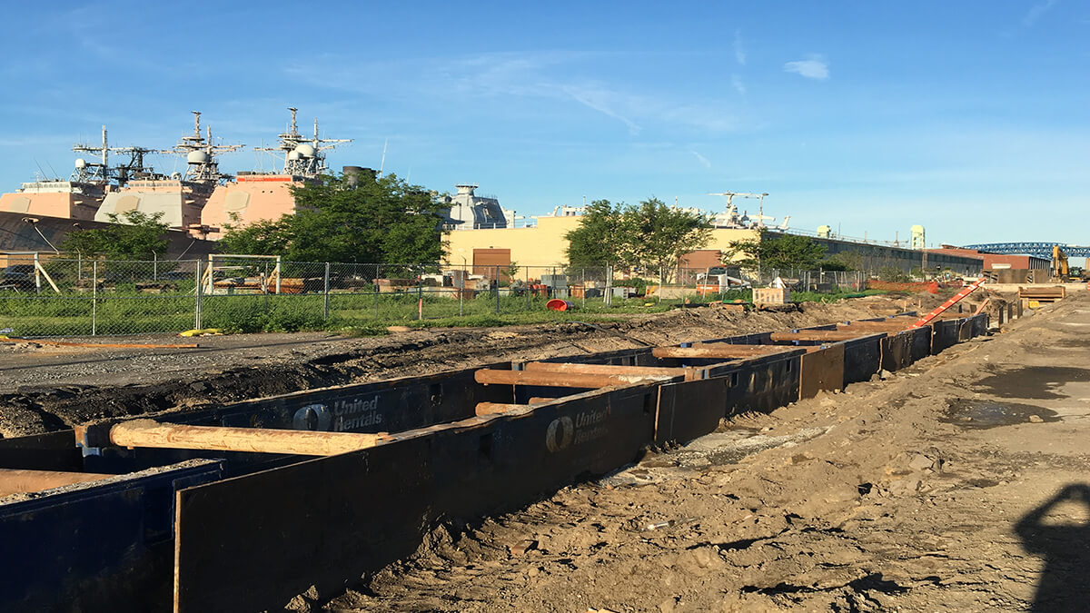 Langley Avenue Reconstruction at The Navy Yard
