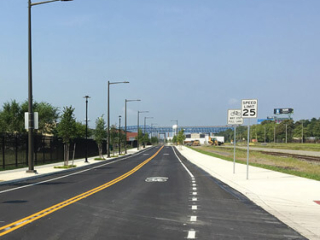 Langley Avenue Reconstruction at The Navy Yard