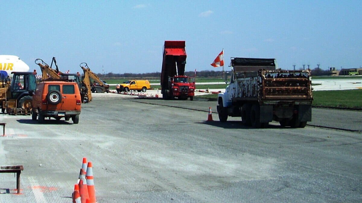 Philadelphia International Airport Runway 9L-27R and Connector Taxiways